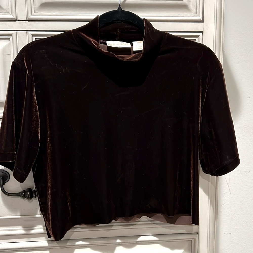 🆕 Christine & Jill Women's mock neck Top